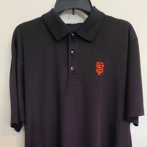 San‎ Francisco Black Polo Shirt. Medium. 100% Polyester. Excellent Condition.